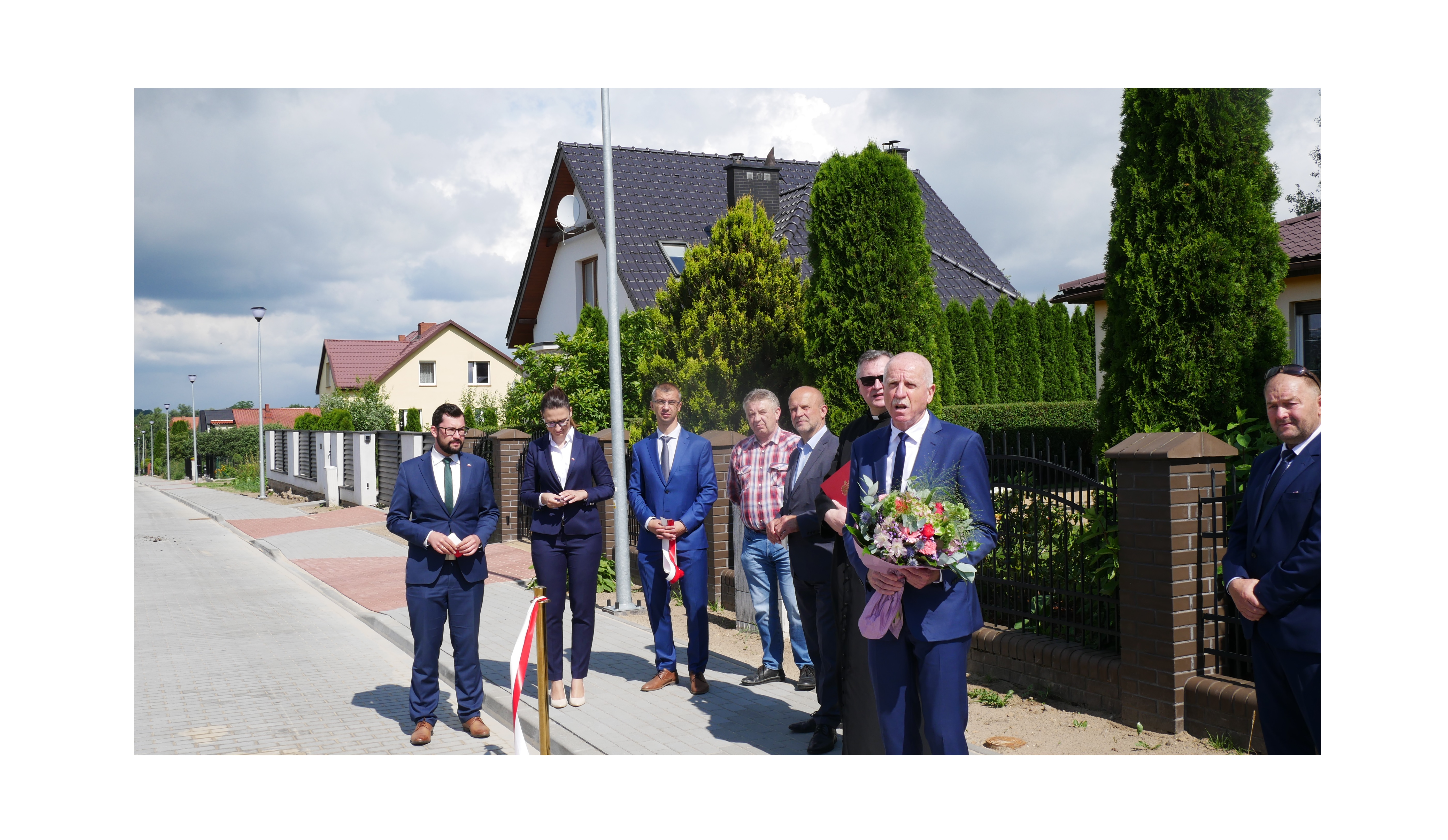 Uroczyste otwarcie ulicy Kwiatowej w Barwicach | Barwice