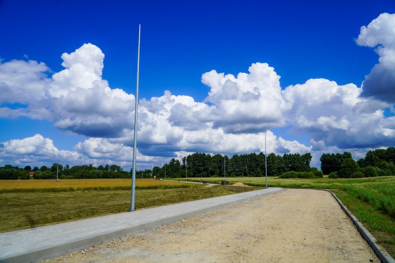 Przebudowa drogi na trasie Barwice – Knyki – ul. Mała | Barwice
