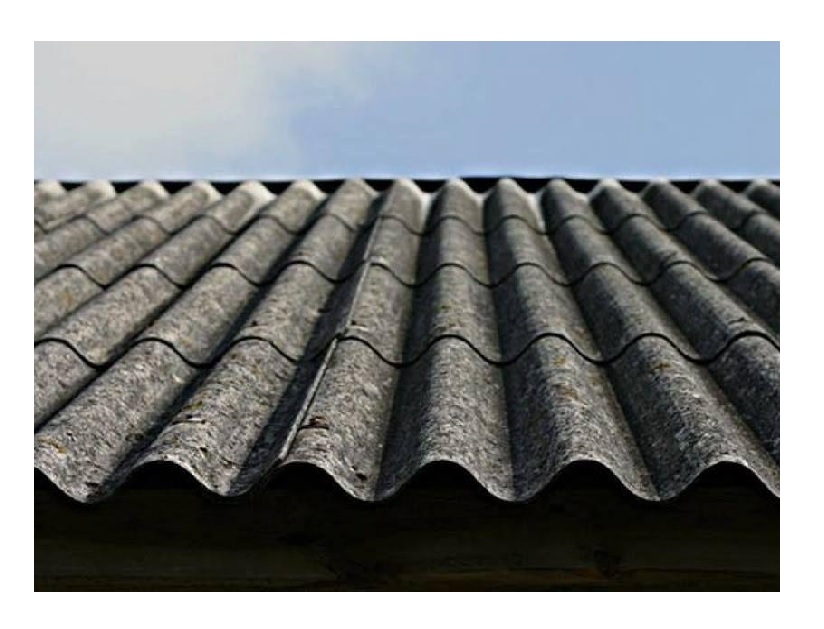Dach z azbestu