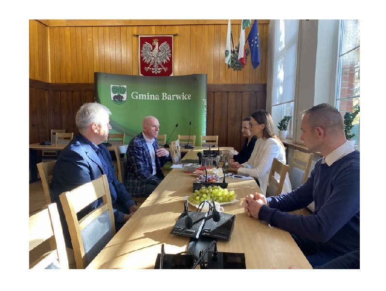 Spotkanie z udziałem włodarzy Gminy Barwice z Poseł Małgorzatą Golińską