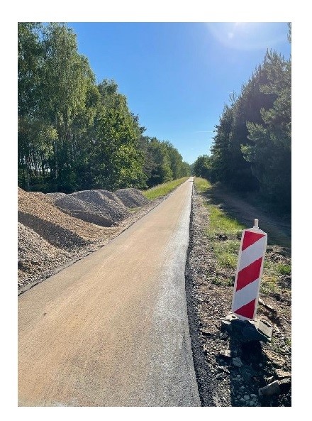Ścieżka rowerowa w gminie Barwice