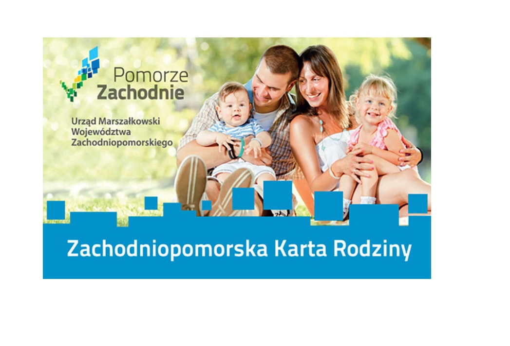 plakat Urzędu Marszałkowskiego nt. Zachodniopomorskiej Karty Rodziny