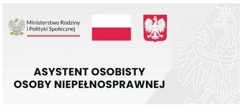 plakat: Asystent osobisty osoby niepełnosprawnej