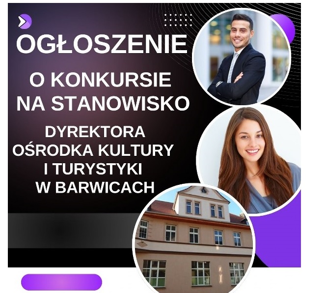 plakat dotyczący konkursu na Dyrektora OKiT