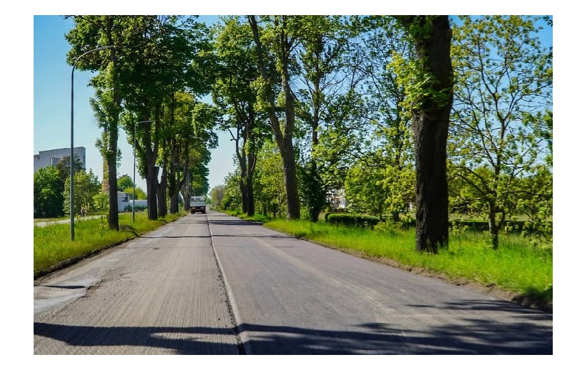 Postępy prac na drodze wojewódzkiej nr 172