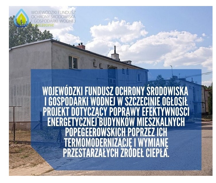 Poprawa efektywności energetycznej budynków popegeerowskich.