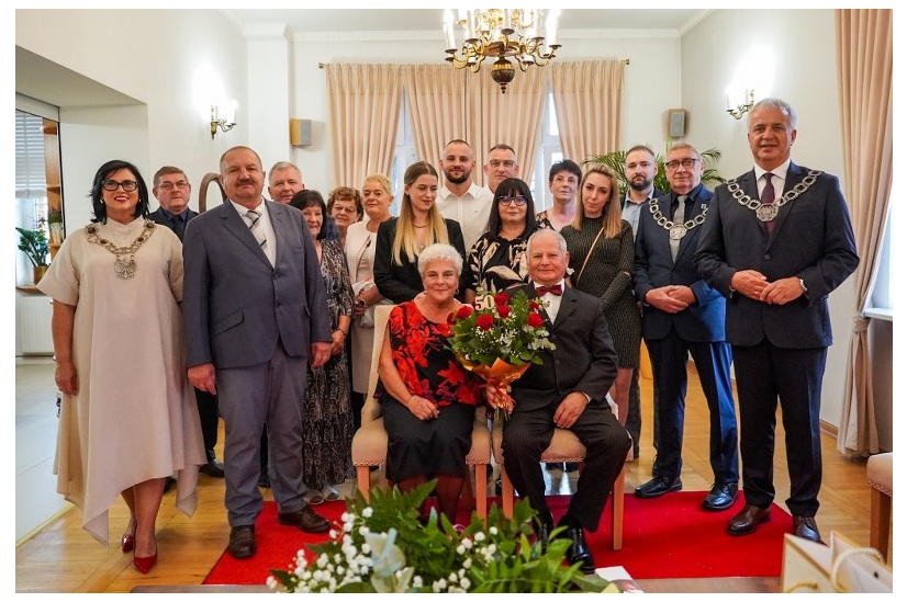 Złote Gody Państwa Elżbiety i Eugeniusza Płucienników