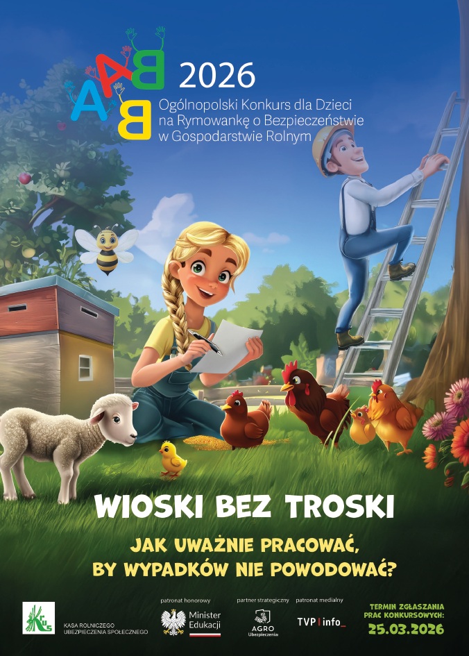 Plakat "Wioski bez troski: