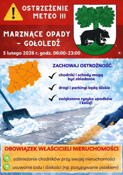 Ostrzeżenie meteo