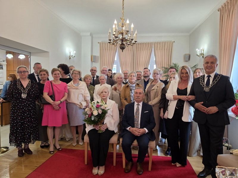 Złote Gody Państwa Stanisławy i Stanisława Gondek z Barwic