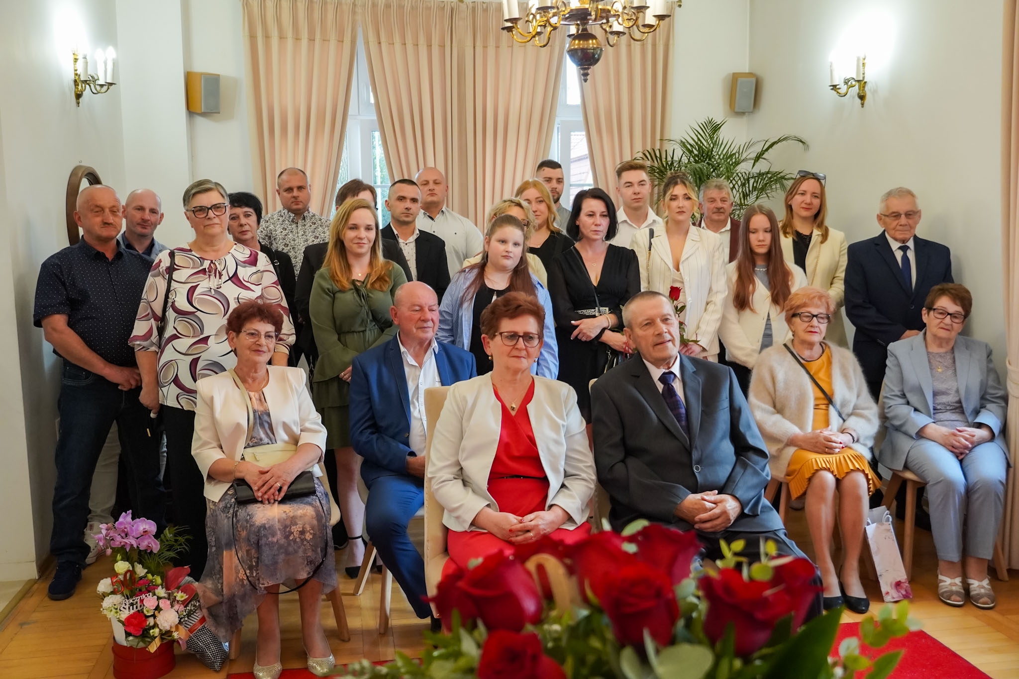 Złote Gody Państwa Bożeny i Mariana Łobodów z Barwic