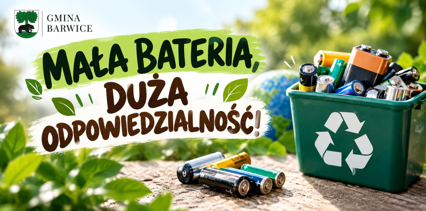 Zużyte baterie – mały odpad, duża odpowiedzialność