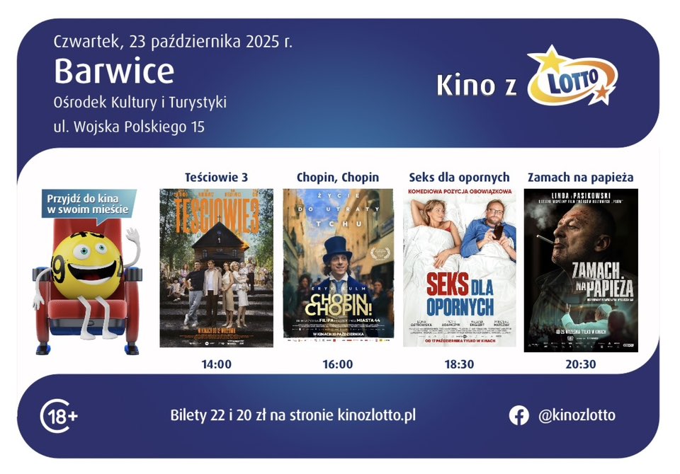 Kino z Lotto w Barwicach