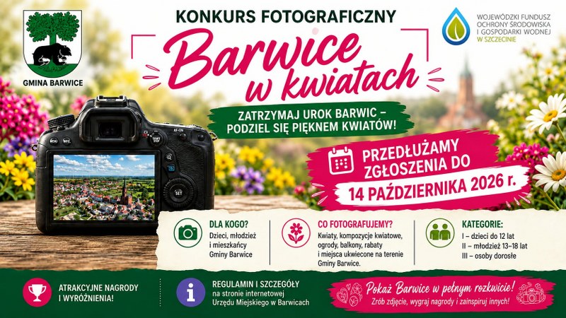 konkurs Barwice w kwiatach