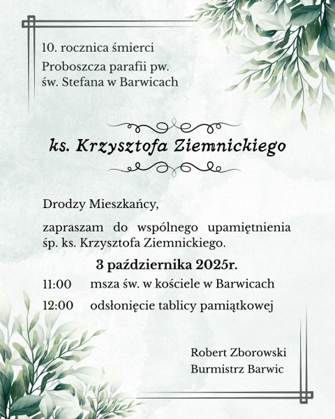 Odsłonięcie tablicy