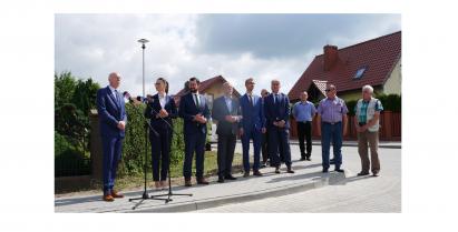 otwarcie ul. Kwiatowej w Barwicach