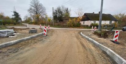 Przebudowa drogi wraz z budową kanalizacji deszczowej w m. Sulikowo