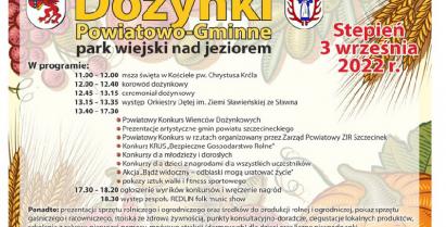 Plakat Dożynki Powiatowo - Gminne 