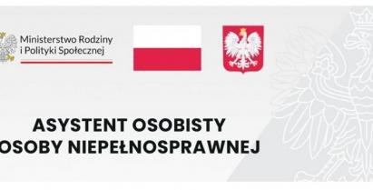 plakat: Asystent osobisty osoby niepełnosprawnej