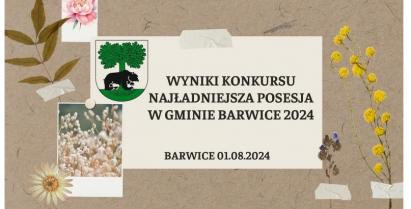 Najładniejsza Posesja w Gminie Barwice 2024