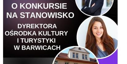 plakat dotyczący konkursu na Dyrektora OKiT