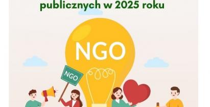 Plakat dotyczący wyników otwartego konkursu ofert