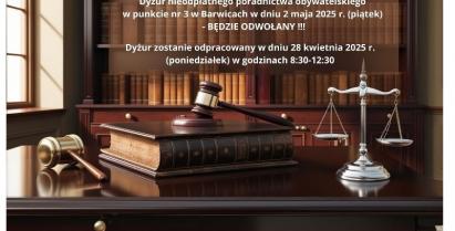 na zdjęciu gabinet radcy prawnego