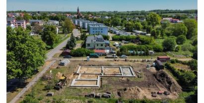 Postępy w budowie żłobka w Barwicach - maj 2025