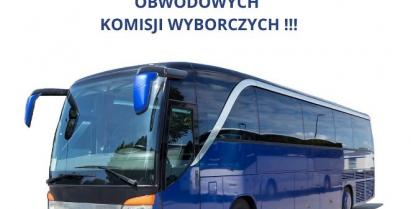Na zdjęciu niebieski autobus