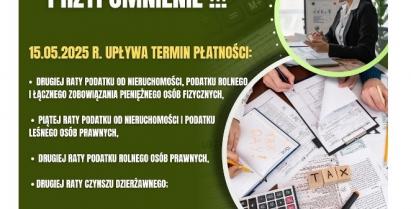 Przypomnienie o terminach płatności