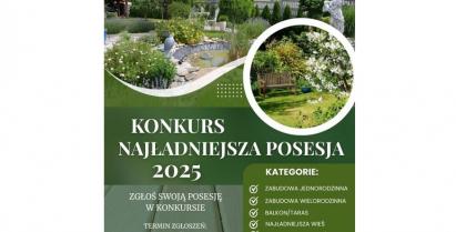 Najładniejsza Posesja Gminy Barwice 2025 - zaproszenie do udziału w konkursie