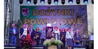 Sukcesy Gminy Barwice na Dożynkach Powiatowych w Szczecinku-Świątkach