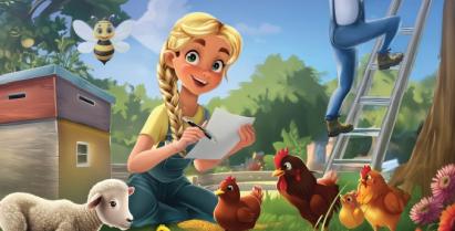 Plakat "Wioski bez troski: