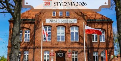 Na zdjęciu budynek Urzędu Miejskiego w Barwicach