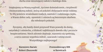 Życzenia z okazji Dnia Babci i Dziadka 