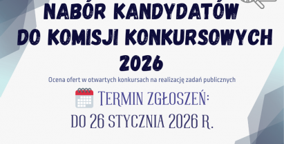 Zgłoszenia kandydatów na członków komisji konkursowych