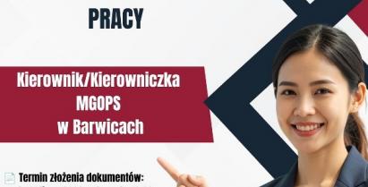 plakat o ogłoszeniu na wolne stanowisko pracy
