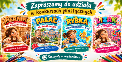Ogólnopolskie konkursy plastyczne dla dzieci i młodzieży – zapraszamy do udziału