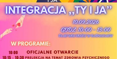 Integracja „Ty i Ja” – spotkajmy się w Barwicach