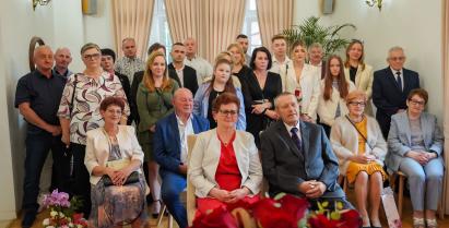 Złote Gody Państwa Bożeny i Mariana Łobodów z Barwic