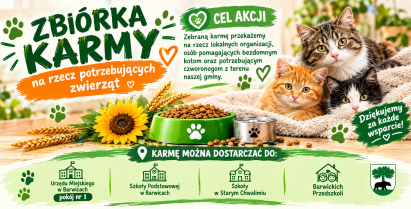 Zbiórka karmy dla potrzebujących zwierząt – do 5 października