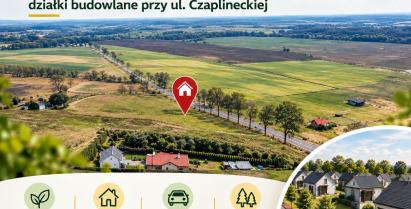 Działki budowlane na sprzedaż przy ul. Czaplineckiej w Barwicach