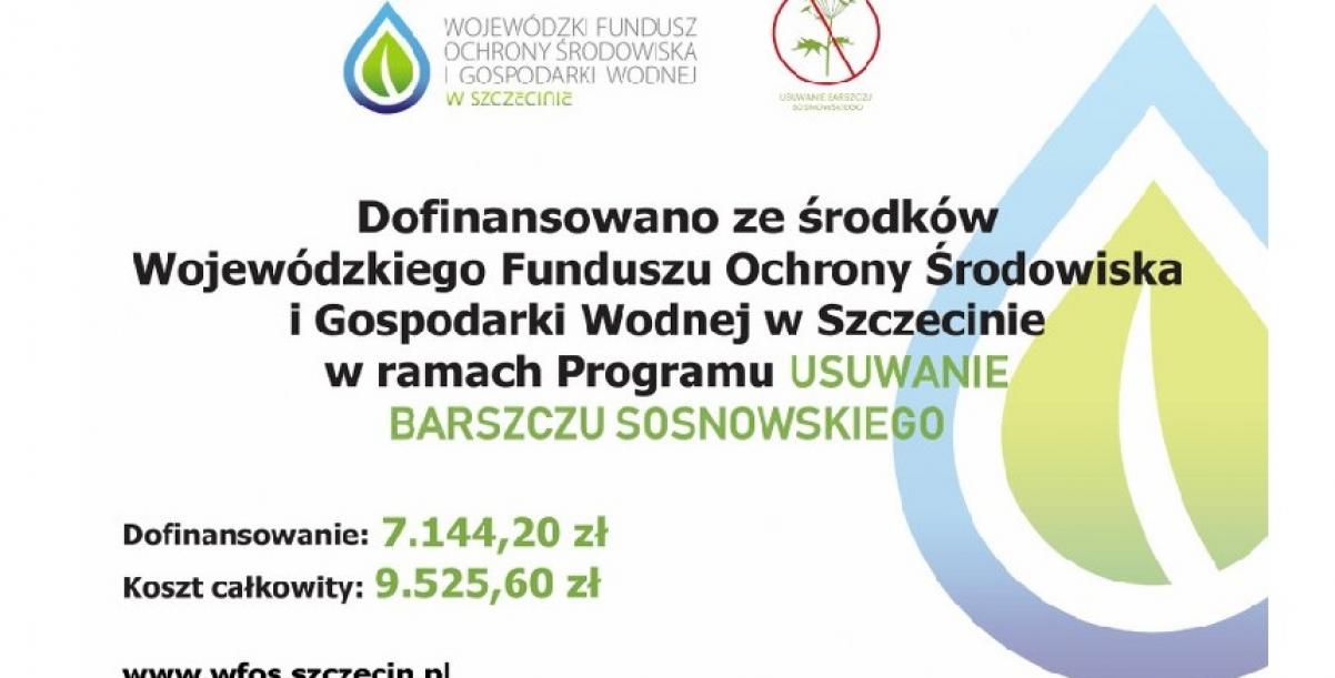 Usuwanie barszczu Sosnowskiego z terenu Gminy Barwice – etap I (2025)