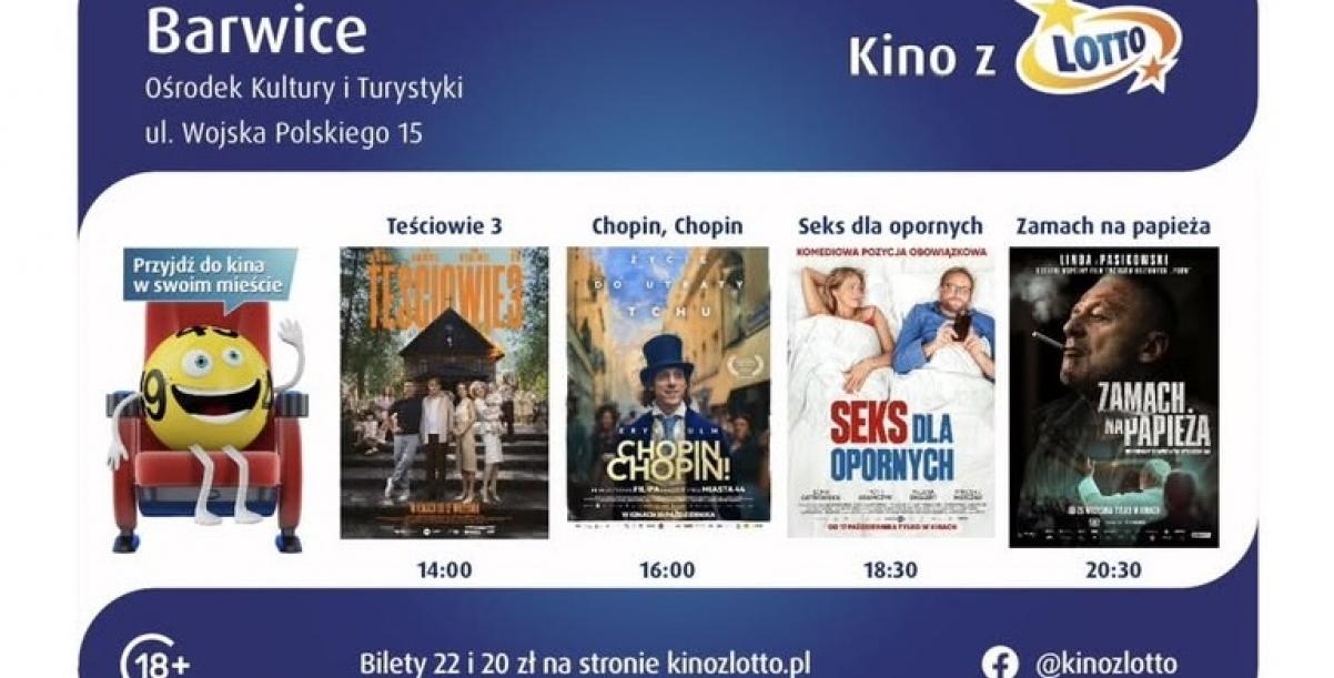 Kino z Lotto w Barwicach – bilety już dostępne online