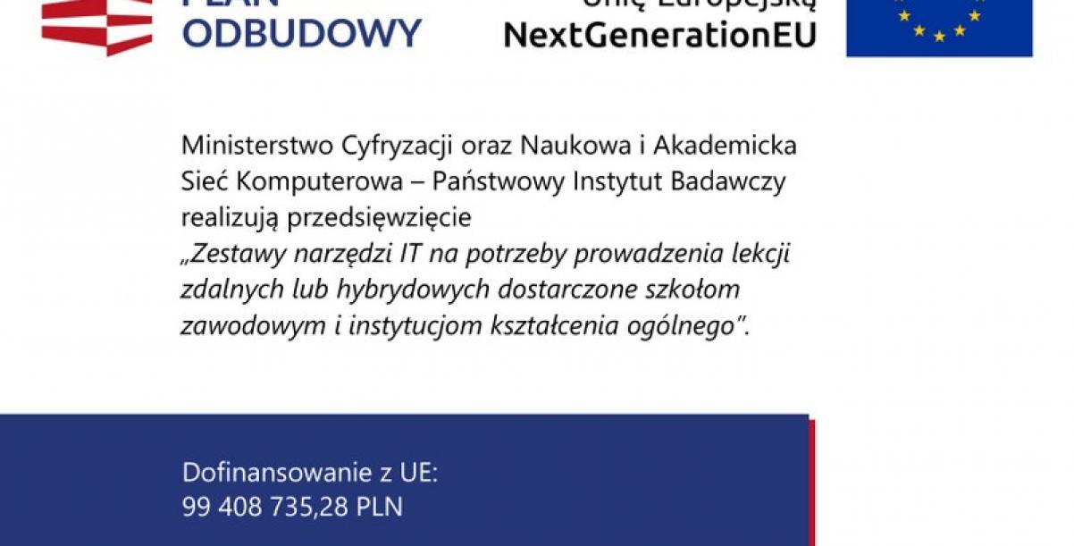 Zestawy narzędzi IT na potrzeby prowadzenia lekcji zdalnych lub hybrydowych w gminie Barwice
