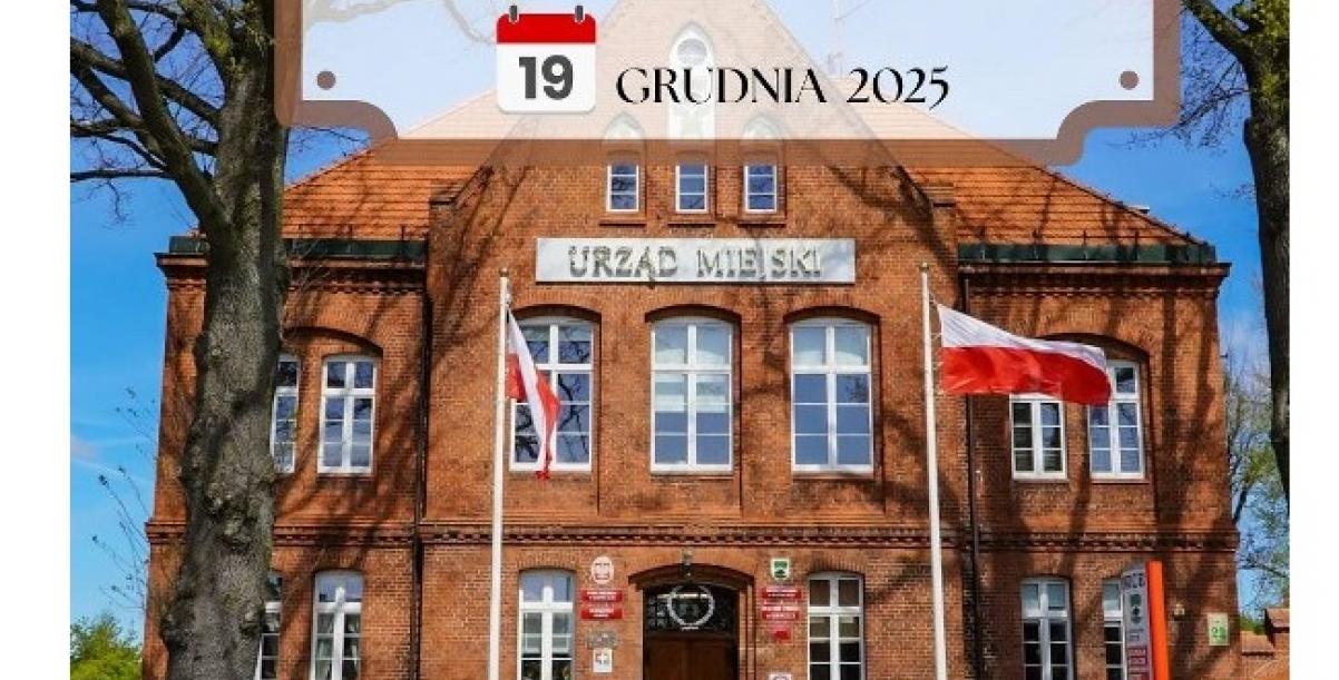 na zdjęciu budynek Urzędu Miejskiego w Barwicach