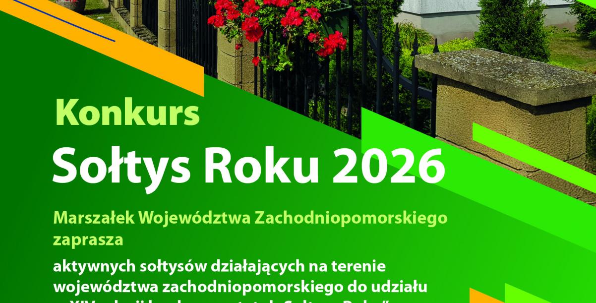 Plakat sołtys roku