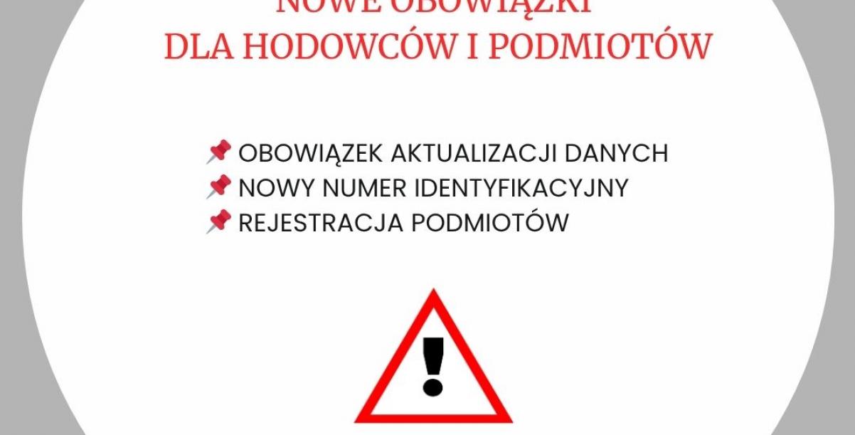 OD 18 MARCA 2026 ROKU WAŻNE ZMIANY DLA PODMIOTÓW NADZOROWANYCH PRZEZ INSPEKCJĘ WETERYNARYJNĄ