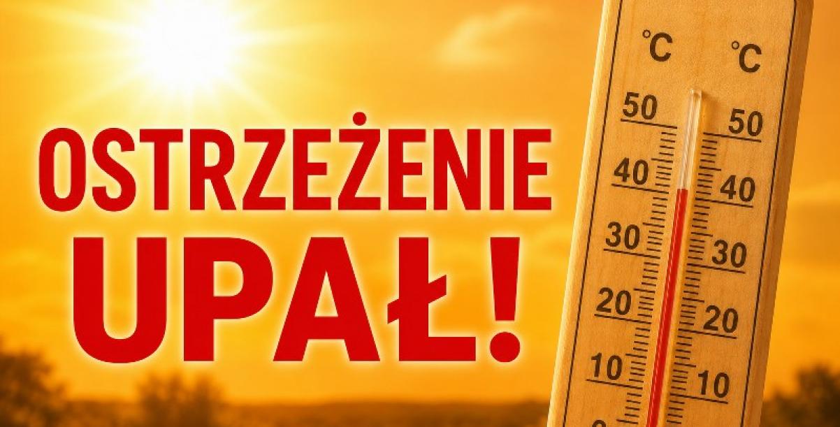 na zdjęciu termometr wskazujący wysoką temerturę