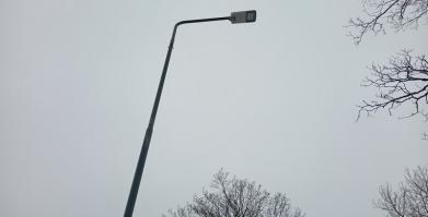 Lampa uliczna LED na ul. Żwycięzców